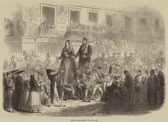 Karnevalsprozession in Barcelona